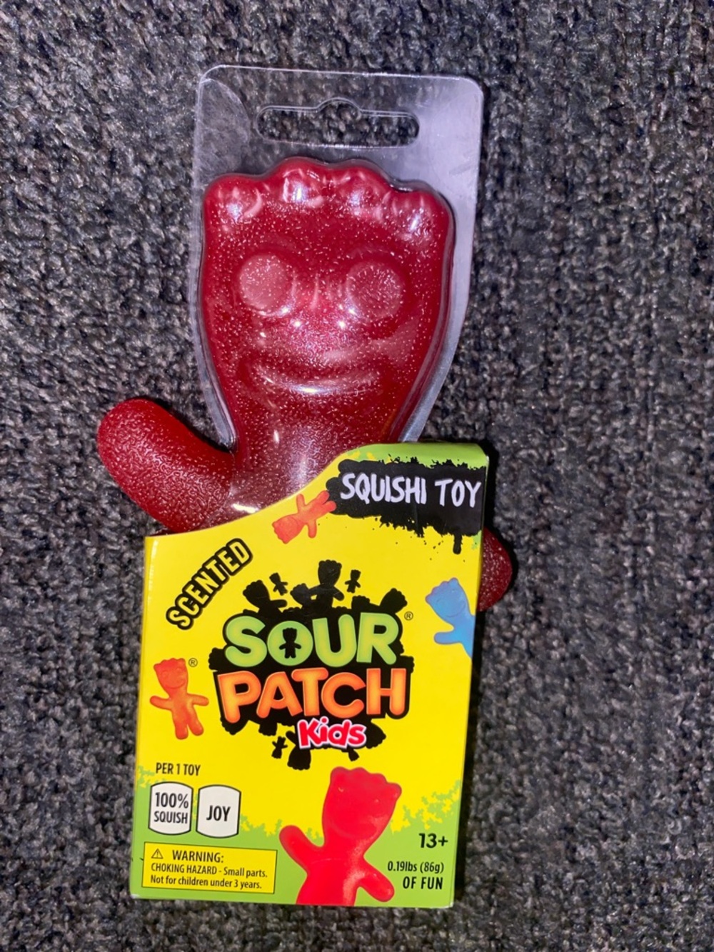 Sour Patch Kids Scented Squishy Toy -Red NEW